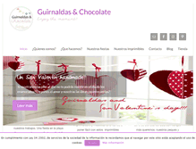 Tablet Screenshot of guirnaldasychocolate.com